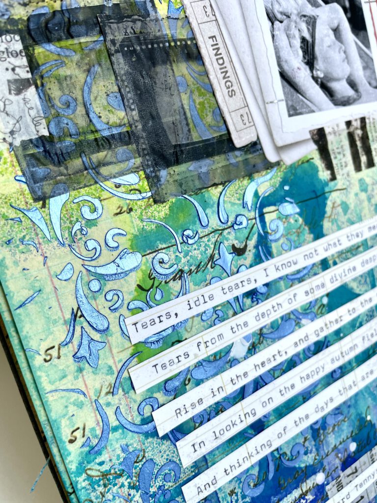Poesie Gedicht im Art Journal