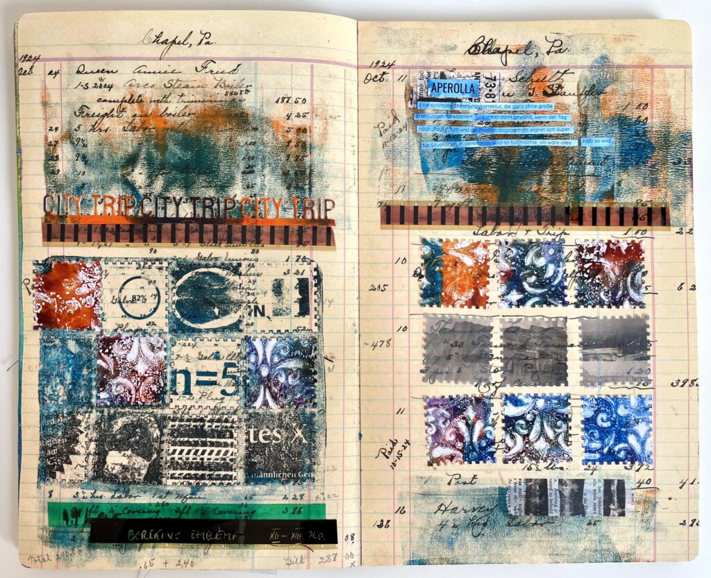 Briefmarken Stanzer quadratisch