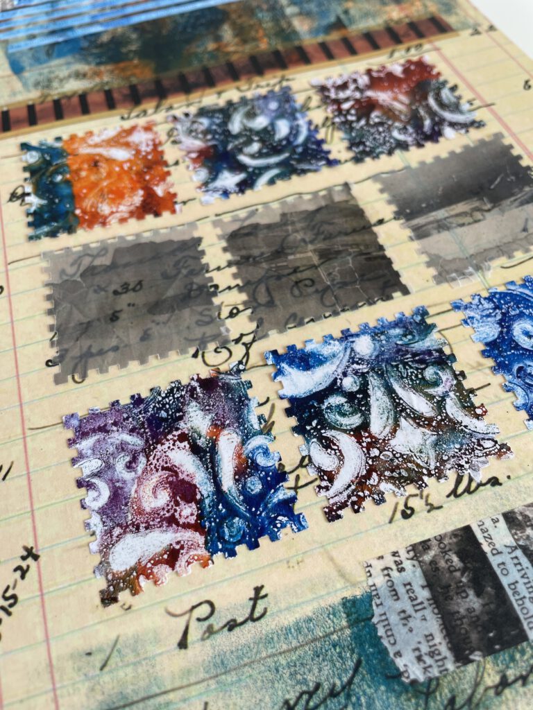 Briefmarkenstanzer quadratisch