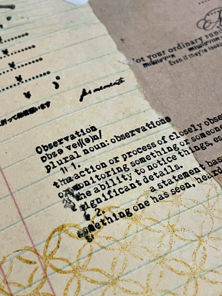 Art Journal Stempel Raw Market Shop