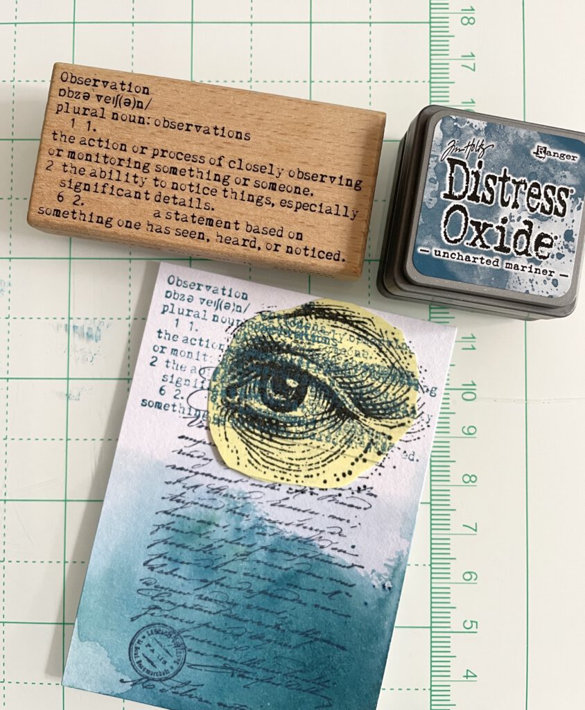 Artist Trading Cards Blue Eyes