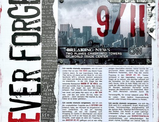 9/11 Blogpost Scrapbooking Layout