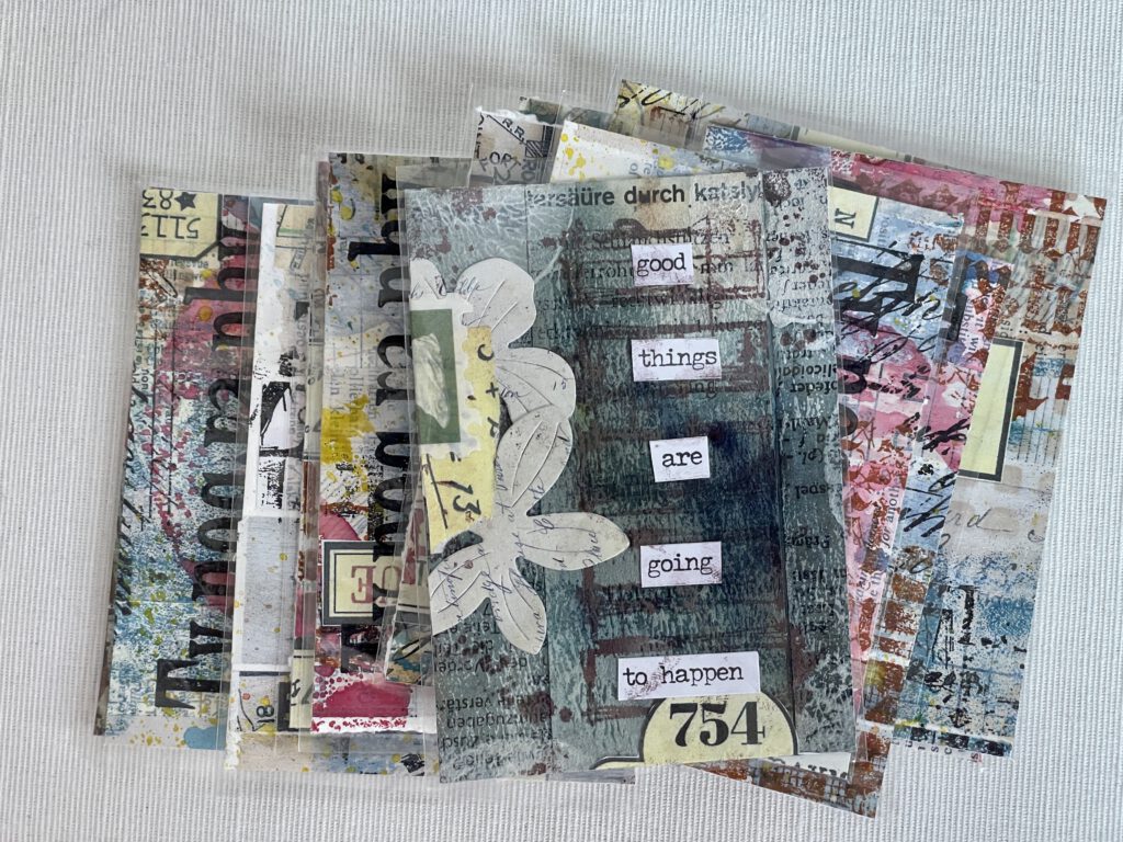 Mixed Media Artist Trading Cards